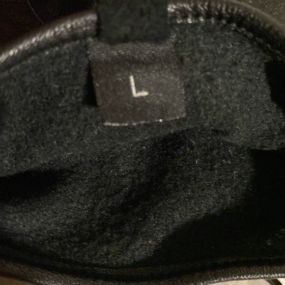 Michael Kors Black Leather Gloves - Picture 7 of 7